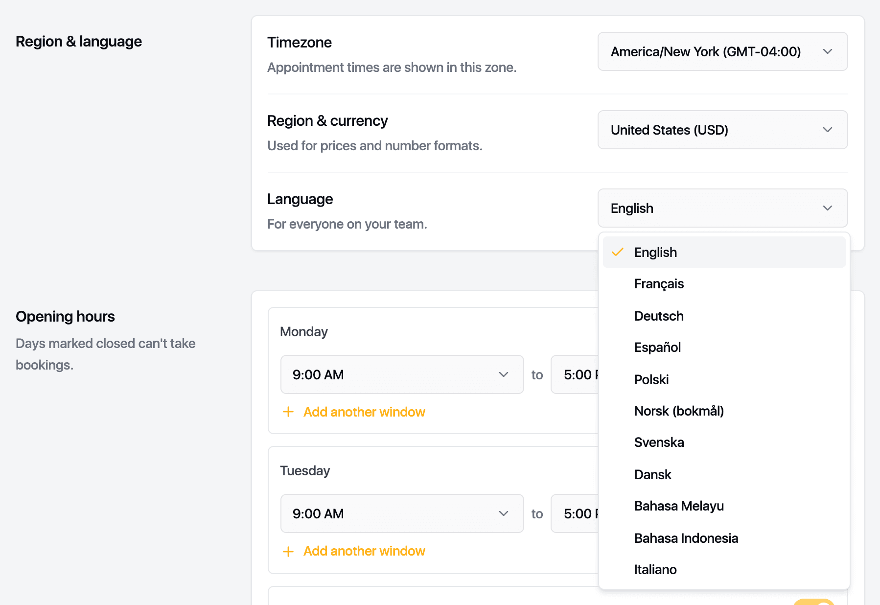 Multilingual communication